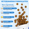 Load image into Gallery viewer, GuruAmiJoint Supplement for Dogs, Glucosamine Chondroitin for Dogs Joint Pain Relief, MSM - Advanced Mobility Chews Reduce Inflammation, Hip & Joint Care -(150 Count, Chicken Liver)
