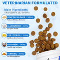 Load image into Gallery viewer, GuruAmiJoint Supplement for Dogs, Glucosamine Chondroitin for Dogs Joint Pain Relief, MSM - Advanced Mobility Chews Reduce Inflammation, Hip & Joint Care -(120 Count, Chicken Liver)
