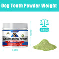 Load image into Gallery viewer, Dog & Cat Teeth Cleaning Powder,Herbal Dog & Cat Dental Powder with Breath Freshener,Plaque Remover for Teeth Dog & Cat Targets Tartar & Bad Breath,Healthy Mouth for Dog & Cat
